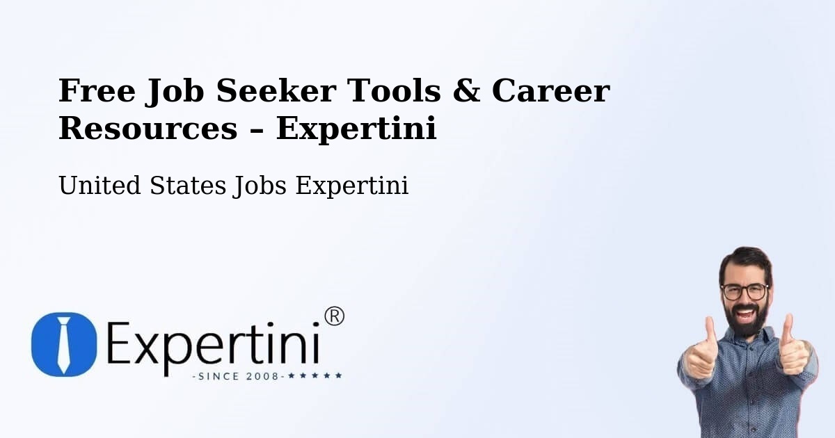 Free Job Seeker Tools & Career Resources – Odenton - Odenton, United States Jobs Expertini